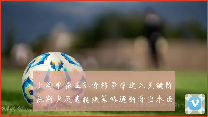 上海申花亚冠资格争夺进入关键阶段斯卢茨基轮换策略逐渐浮出水面